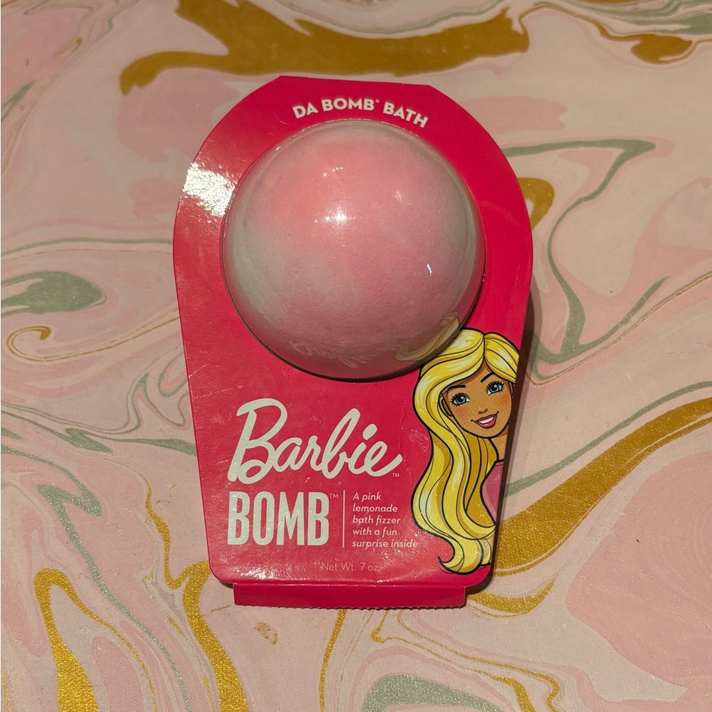 Barbie bath bomb